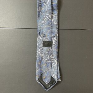 Robert Talbott Carmel Best‎ Of Class Silk Necktie Blue Paisley Print Preppy